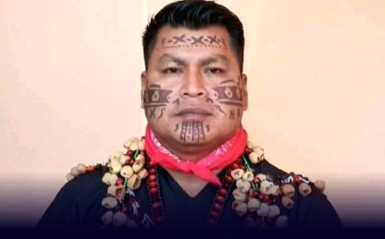 Dirigente de la Conaie fue asesinado a tiros cuando se encontraba en su chacra