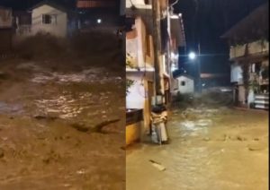 El Oro: la crecida de dos ríos provocó daños en Portovelo y Zaruma