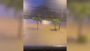 Una tormenta eléctrica provocó estragos en Esmeraldas este 2 de marzo