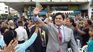 CREO pide al CNE dar de baja la candidatura de Carlos Falquez para la Alcaldía de Machala