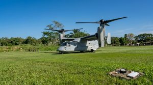 APOYO DE NAVE MV-22B A FUERZAS ARMADAS DEL ECUADOR