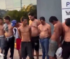 45 PERSONAS APREHENDIDAS EL PRIMER DÍA DE TOQUE DE QUEDA