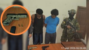 2 DETENIDOS EN OPERACIÓN MILITAR EN GUAYAS