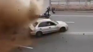 EXPLOSIÓN DE TUBERÍA EN VENEZUELA QUEDÓ REGISTRADA EN VIDEO