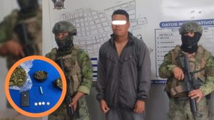 PERSONA ES DETENIDA POR LLEVAR MARIHUANA EN EL CANTÓN NARANJITO