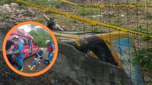 ACCIDENTE DE TRÁNSITO SE REGISTRÓ EN LA VÍA A LA COSTA