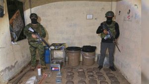 EN GUAYAS, LABORATORIO DE COCAÍNA FUE DESTRUIDO POR LAS FF.AA