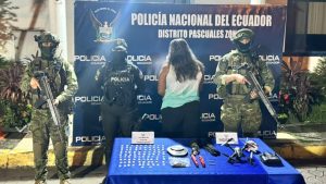 DROGA Y EXPLOSIVOS DECOMISADOS EN GUAYAQUIL