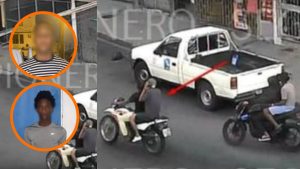CÁMARAS DE SEGURIDAD PERMITIERON CAPTURA DE SOSPECHOSOS DE ROBO
