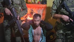 ALIAS «EL CHAMO» CON ALTAR DE LA SANTA MUERTE, FUE DETENIDO