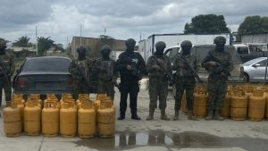 70 TANQUES DE GLP DECOMISADOS POR LAS FUERZAS ARMADAS