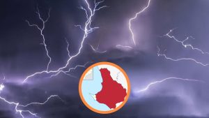 FUERTE TORMENTA ELÉCTRICA AZOTÓ A SANTA ELENA